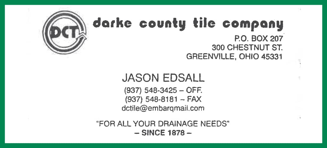 Darke County Tile | Miami SWCD